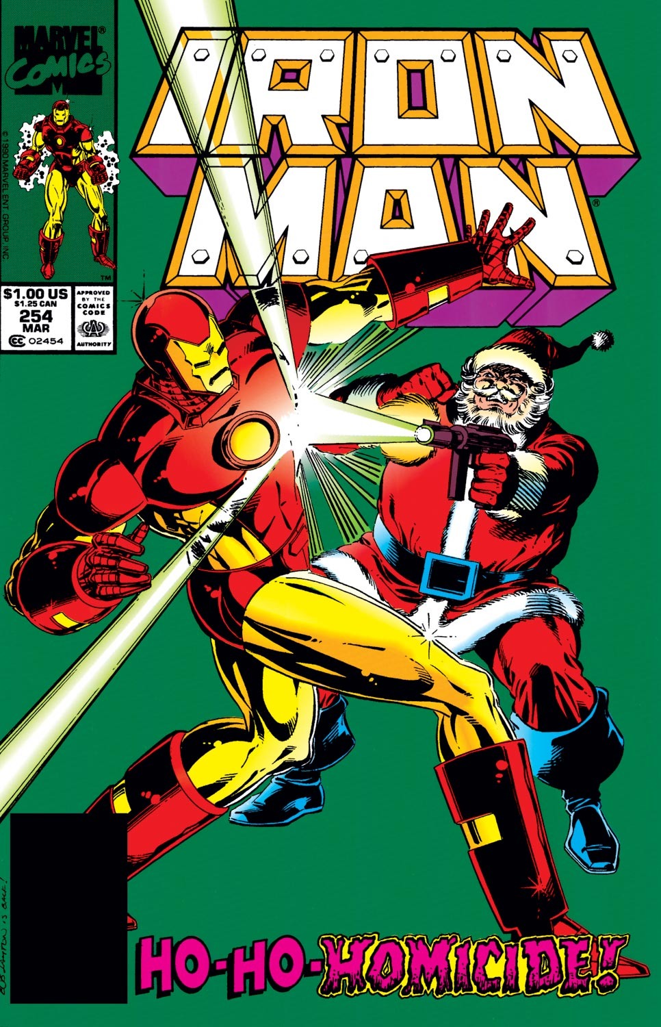 Read online Iron Man (1968) comic -  Issue #254 - 1