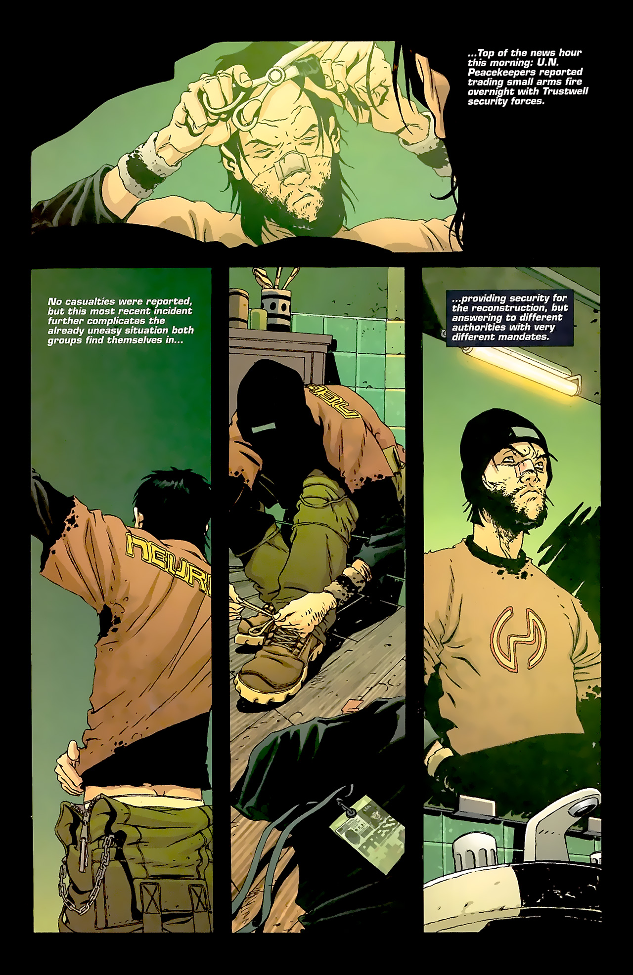 Read online DMZ (2006) comic -  Issue #13 - 2