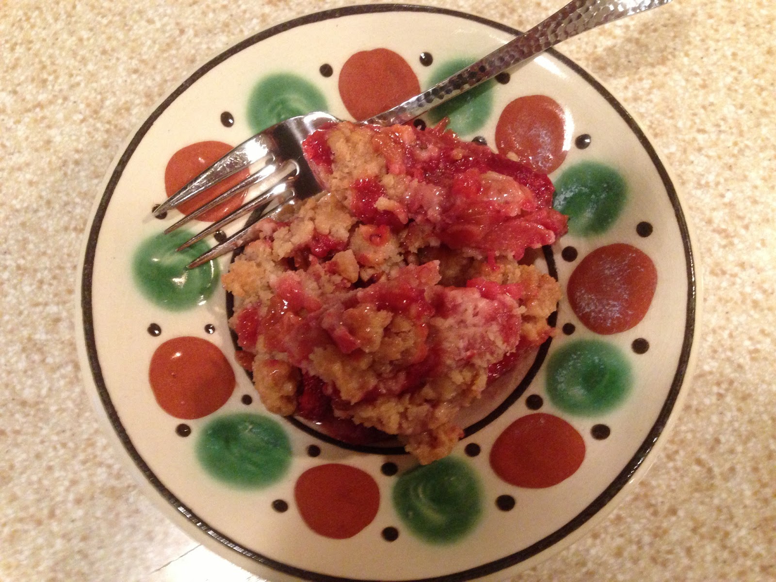 Hanging Out with Grandpat The Barefoot Contessa's StrawberryRhubarb Crisp