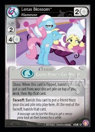 My Little Pony Lotus Blossom, Masseuse Absolute Discord CCG Card