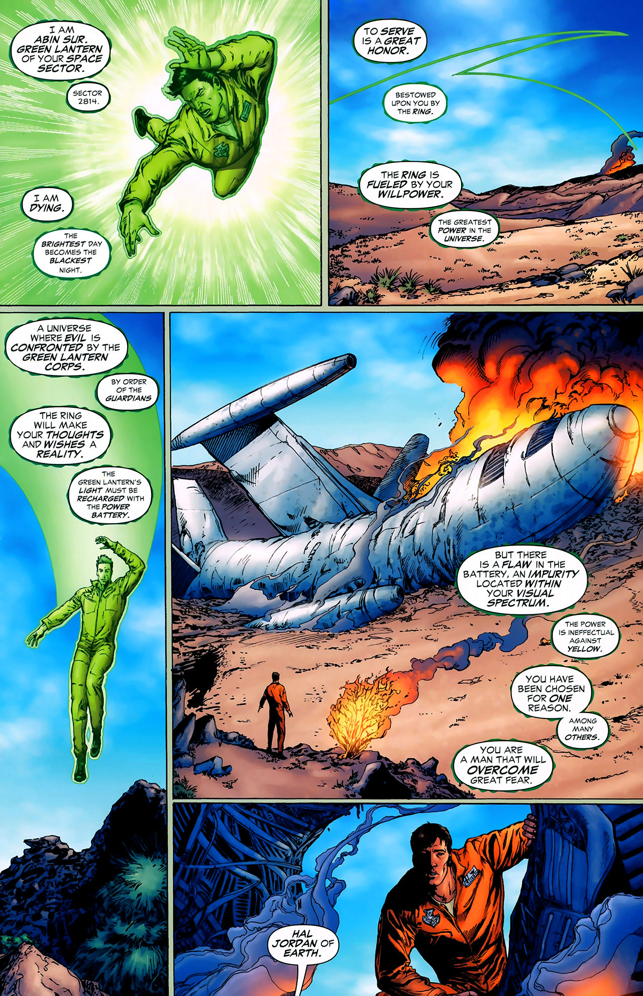Green Lantern (2005) issue 1 - Page 5