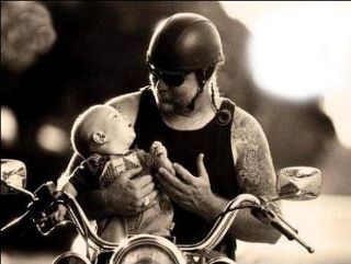 Un Papá motoquero