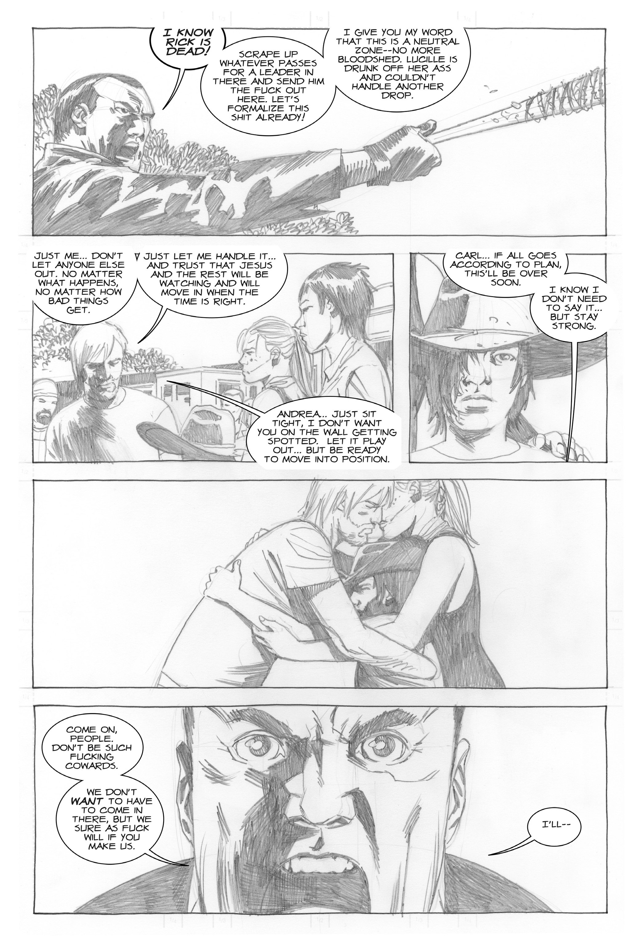 The Walking Dead issue All Out War Artist Proof Edition - Page 222