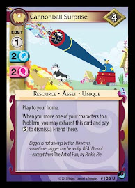 My Little Pony Cannonball Surprise High Magic CCG Card