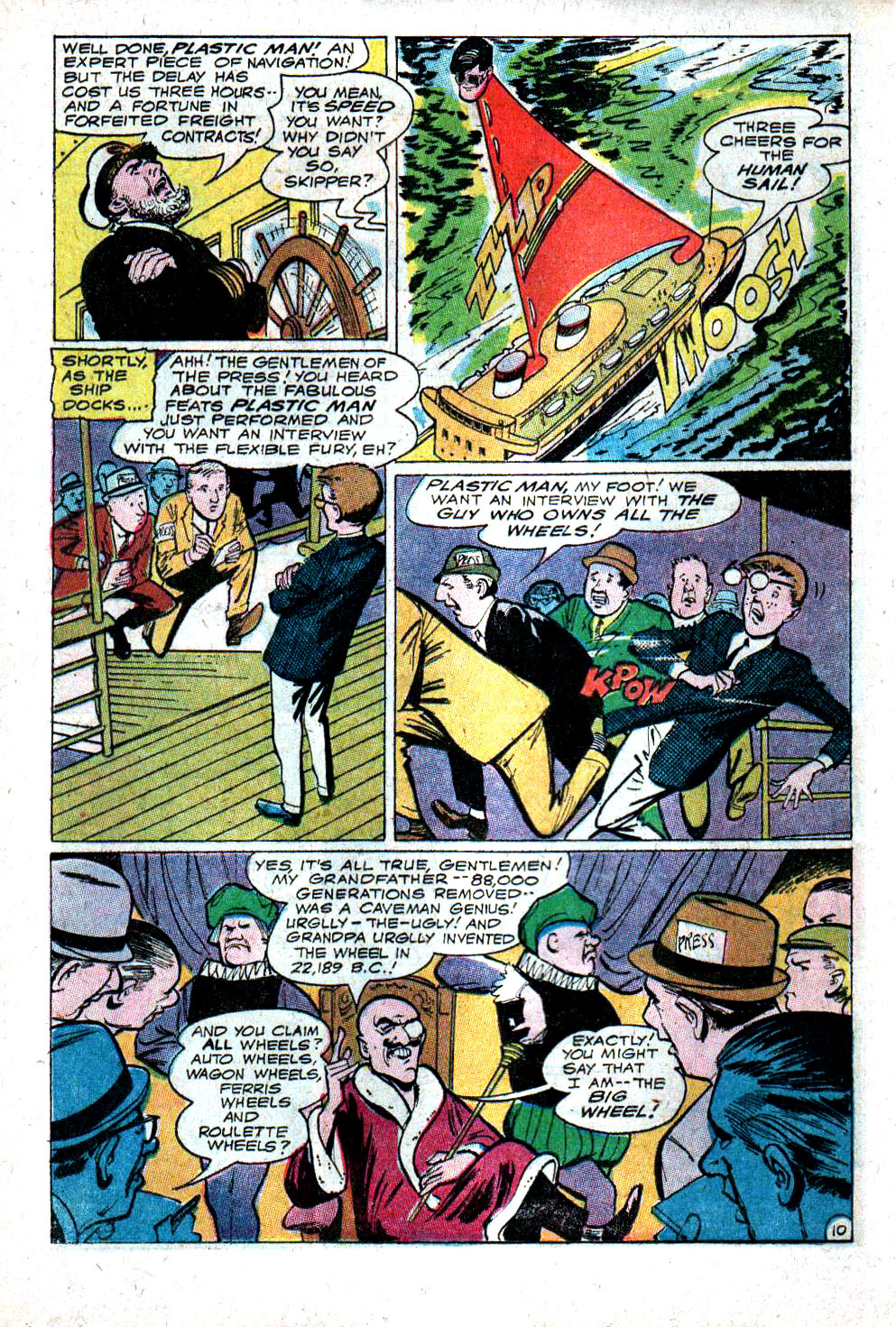 Read online Plastic Man (1966) comic -  Issue #3 - 15