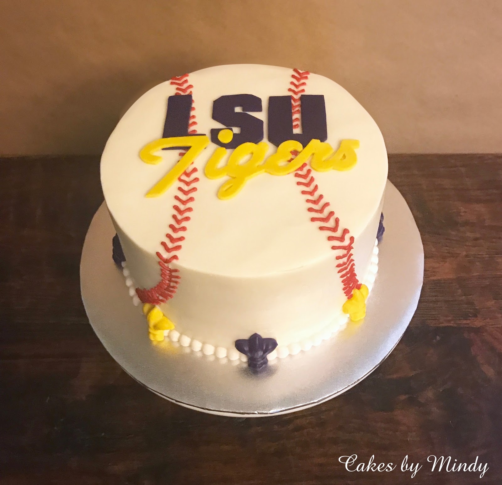 Cakes By Mindy Lsu Baseball Cake 8