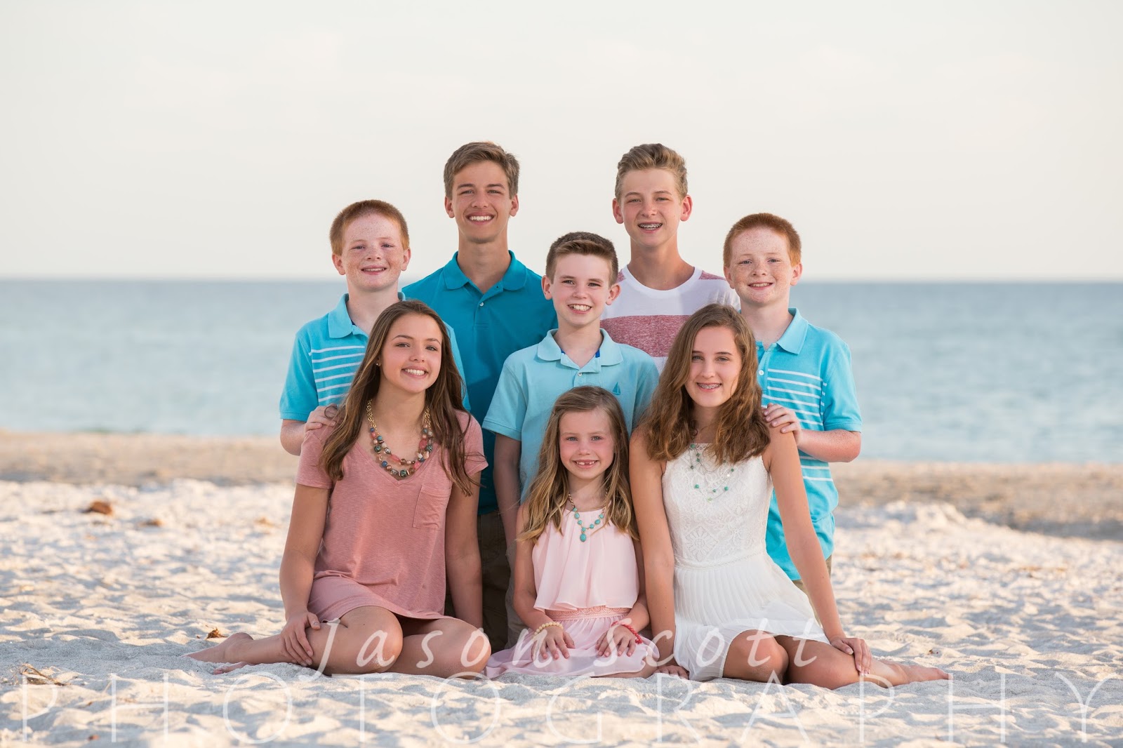 Longboat Key Beach Portraits - Plagakis Family Jason Scott P