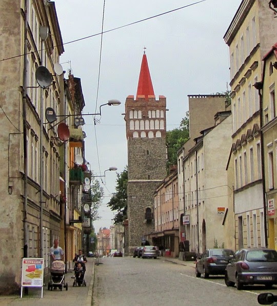 Wieża Bramy Wrocławskiej.