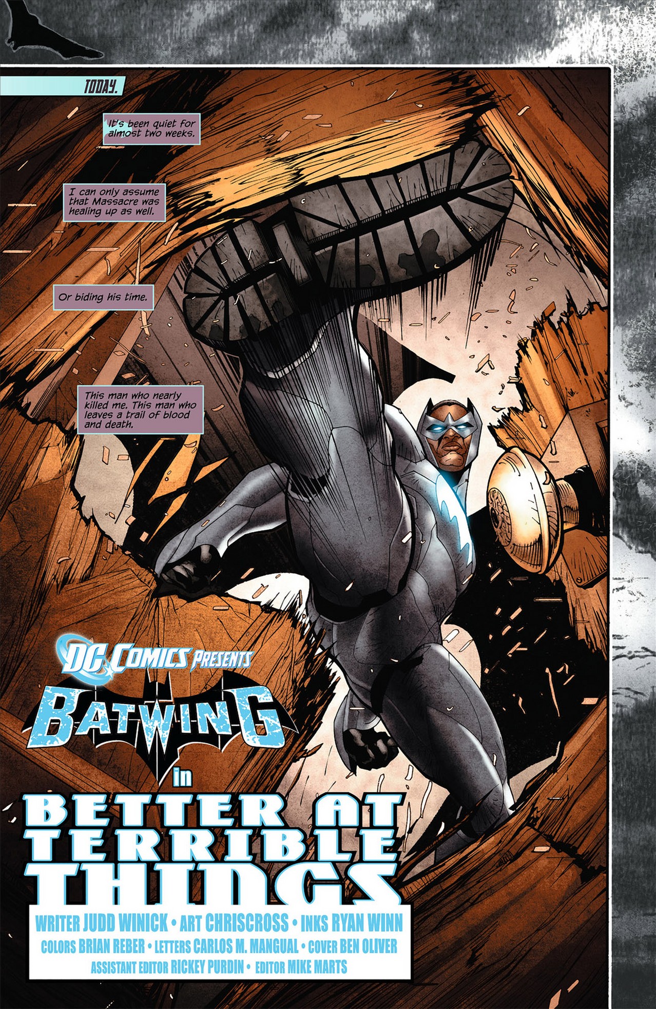 Read online Batwing comic -  Issue #4 - 2
