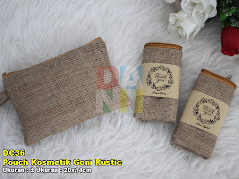 Pouch Kosmetik Goni Rustic