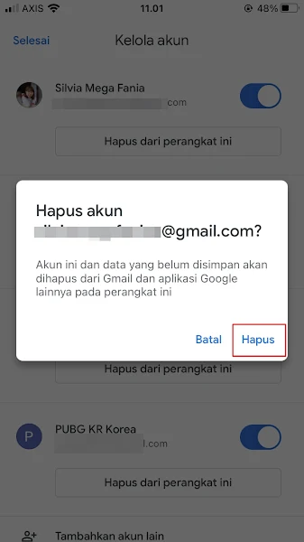 How to Logout Google Account On Iphone 4