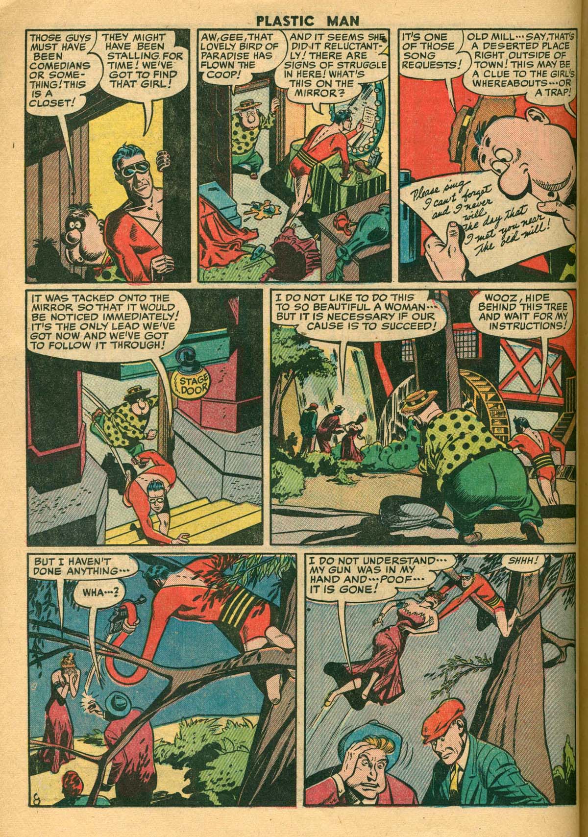 Read online Plastic Man (1943) comic -  Issue #27 - 22