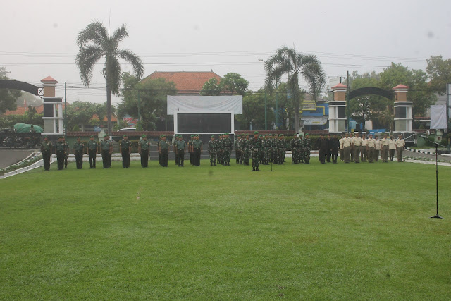 Kodim Sragen Gelar Upacara Bendera, Begini Pesan Danrem