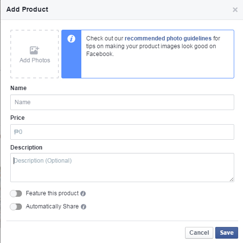 Add Products to Your Shop Add Products to Your Shop