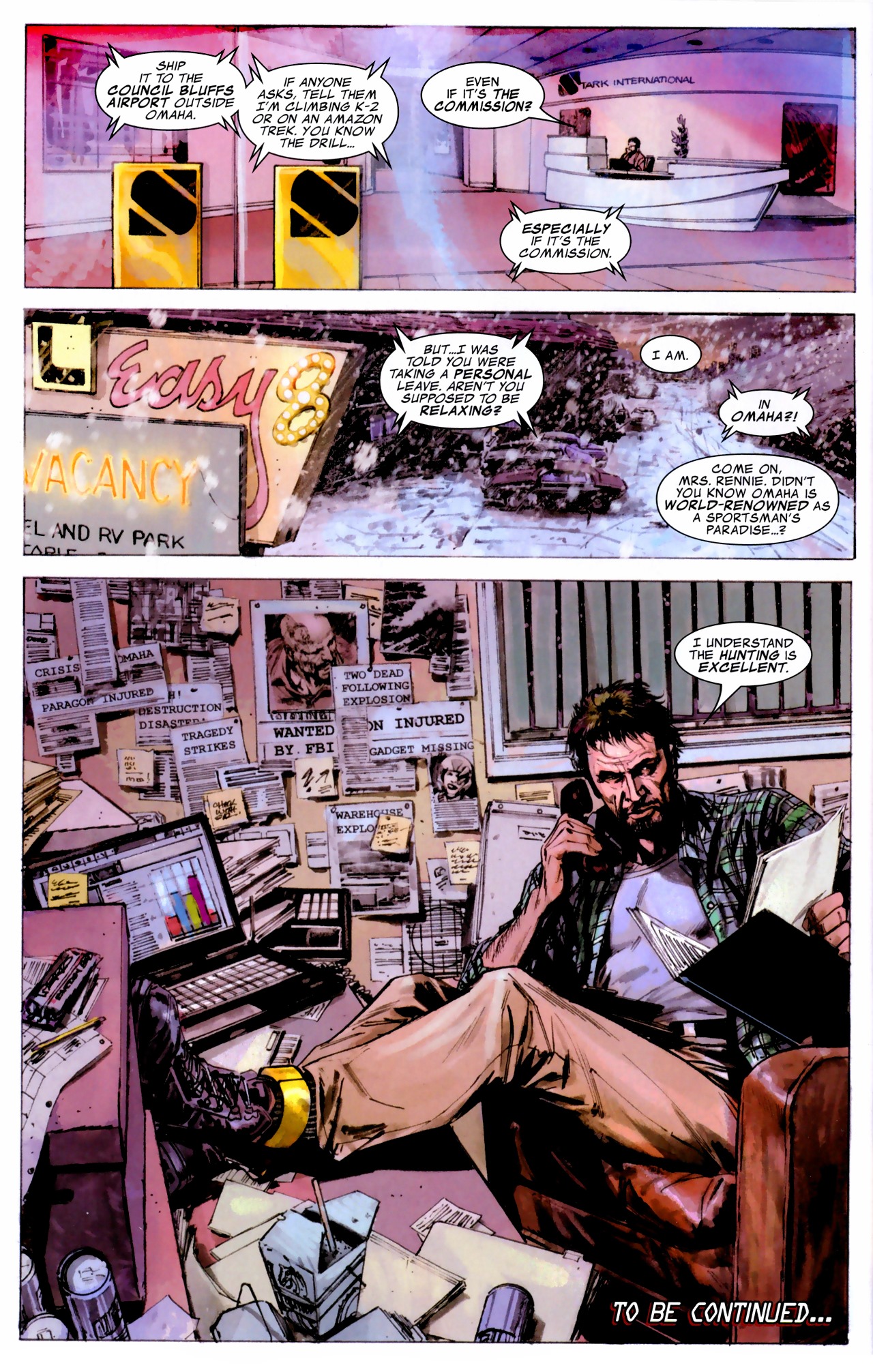 Read online Iron Man (2005) comic -  Issue #23 - 24