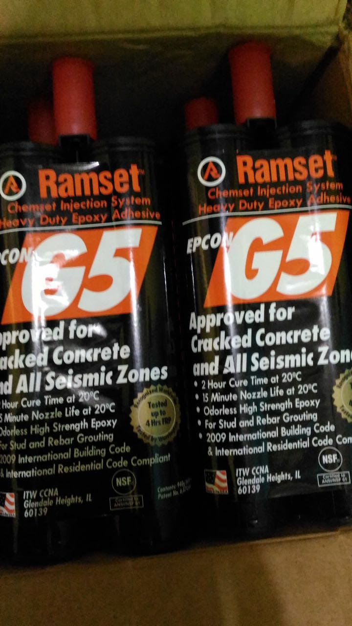 Chemical Anchor (Angkur) Hilti Ramset Fischer