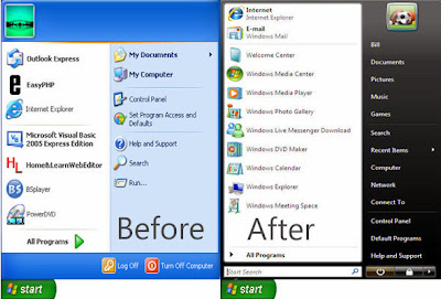 Windows 10、8、7、または Vista で [送信] メニューをカスタマイズする