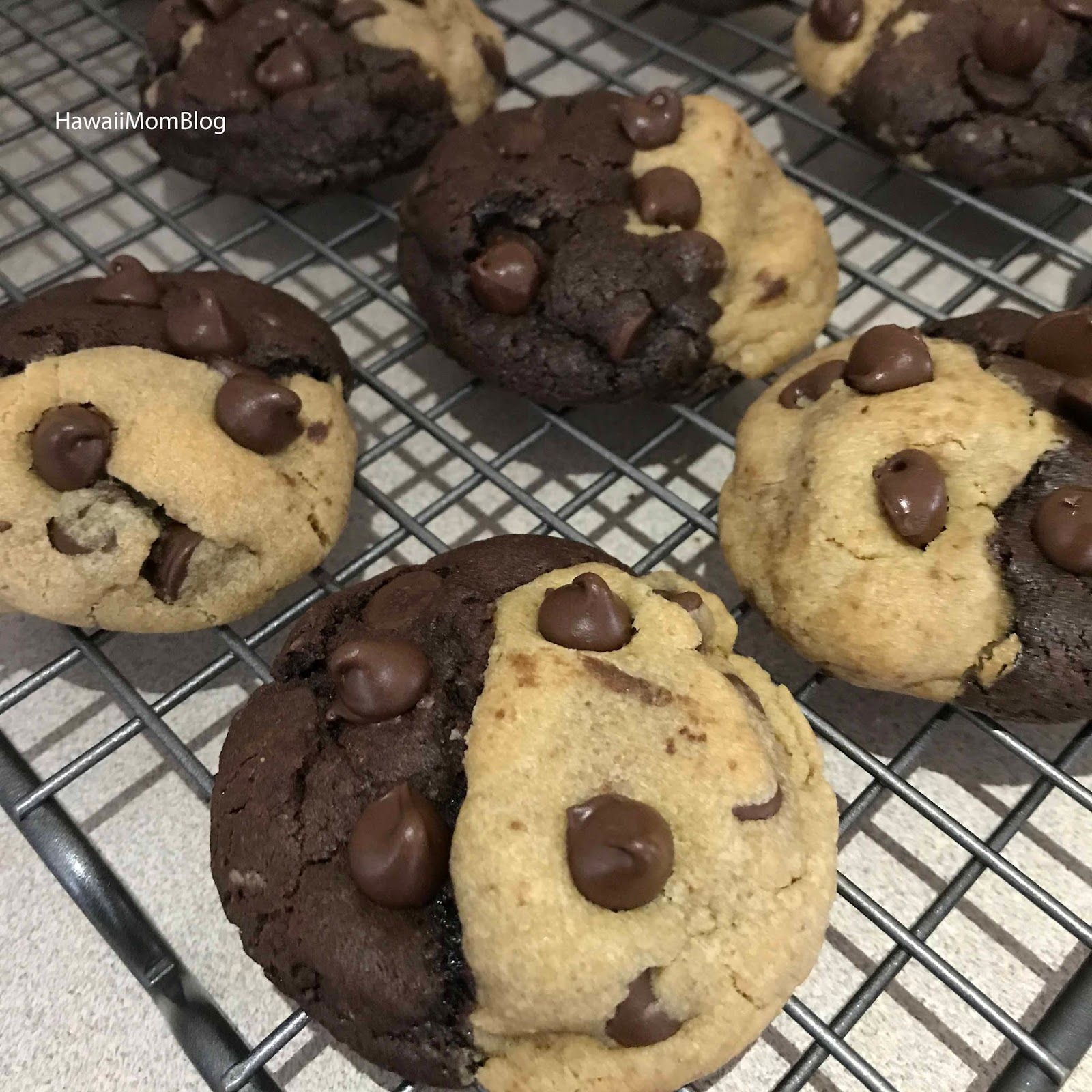 Hawaii Mom Blog Cookie Butter Chocolate Swirl Cookies