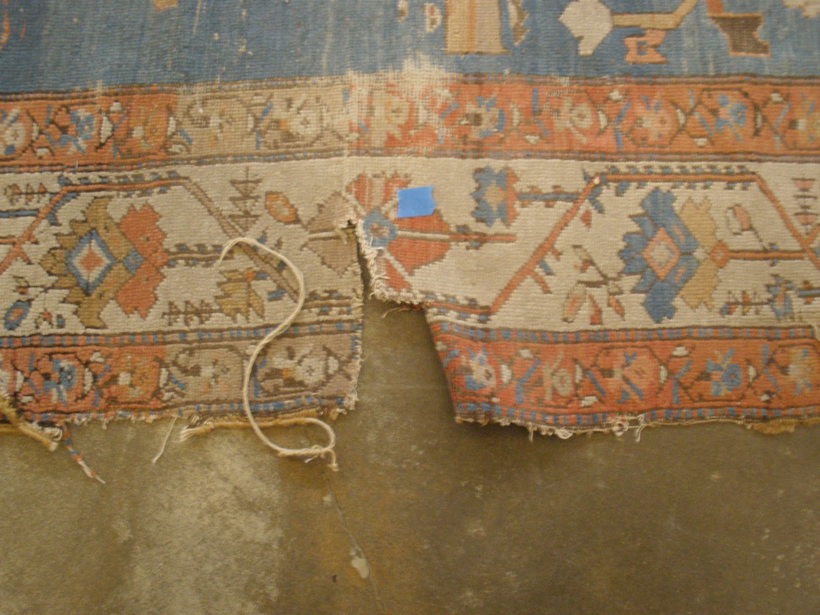 Antique Persian Rug Restoration