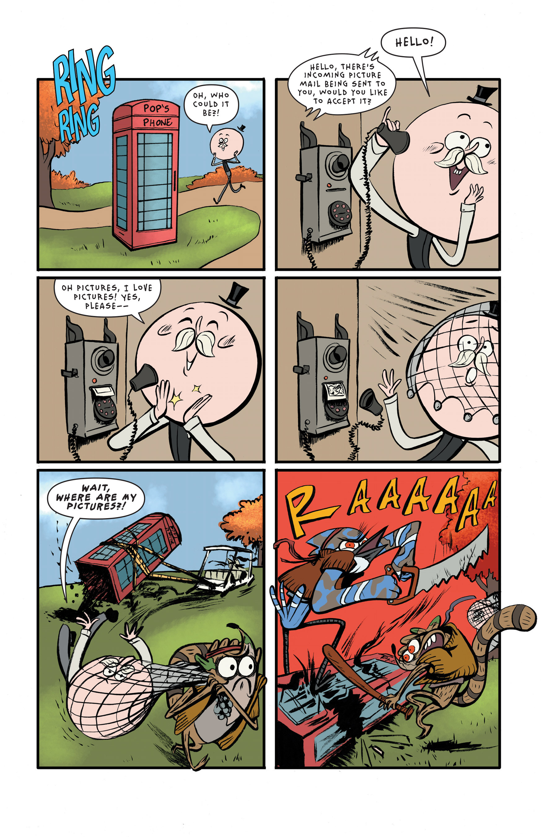 Read online Regular Show comic -  Issue #7 - 16