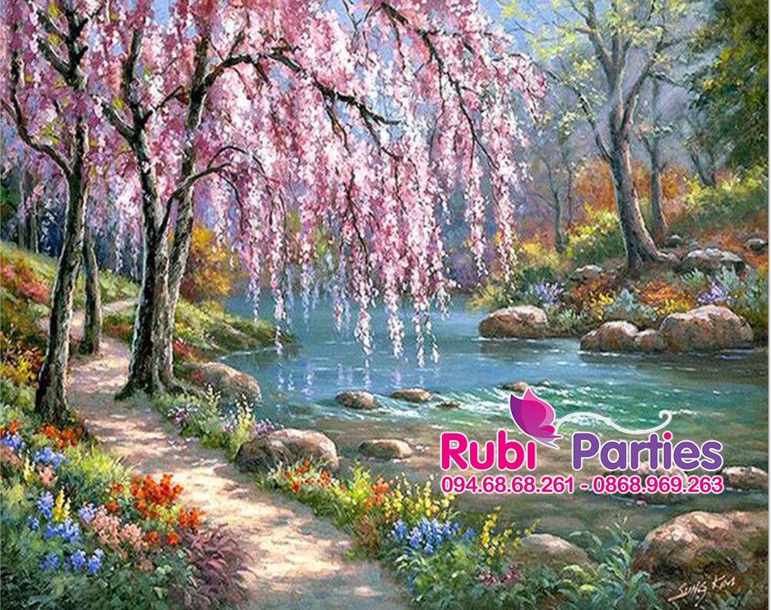 Tranh sơn dầu số hóa ở Trung Hòa Tranh sơn dầu số hóa ở Trung Hòa