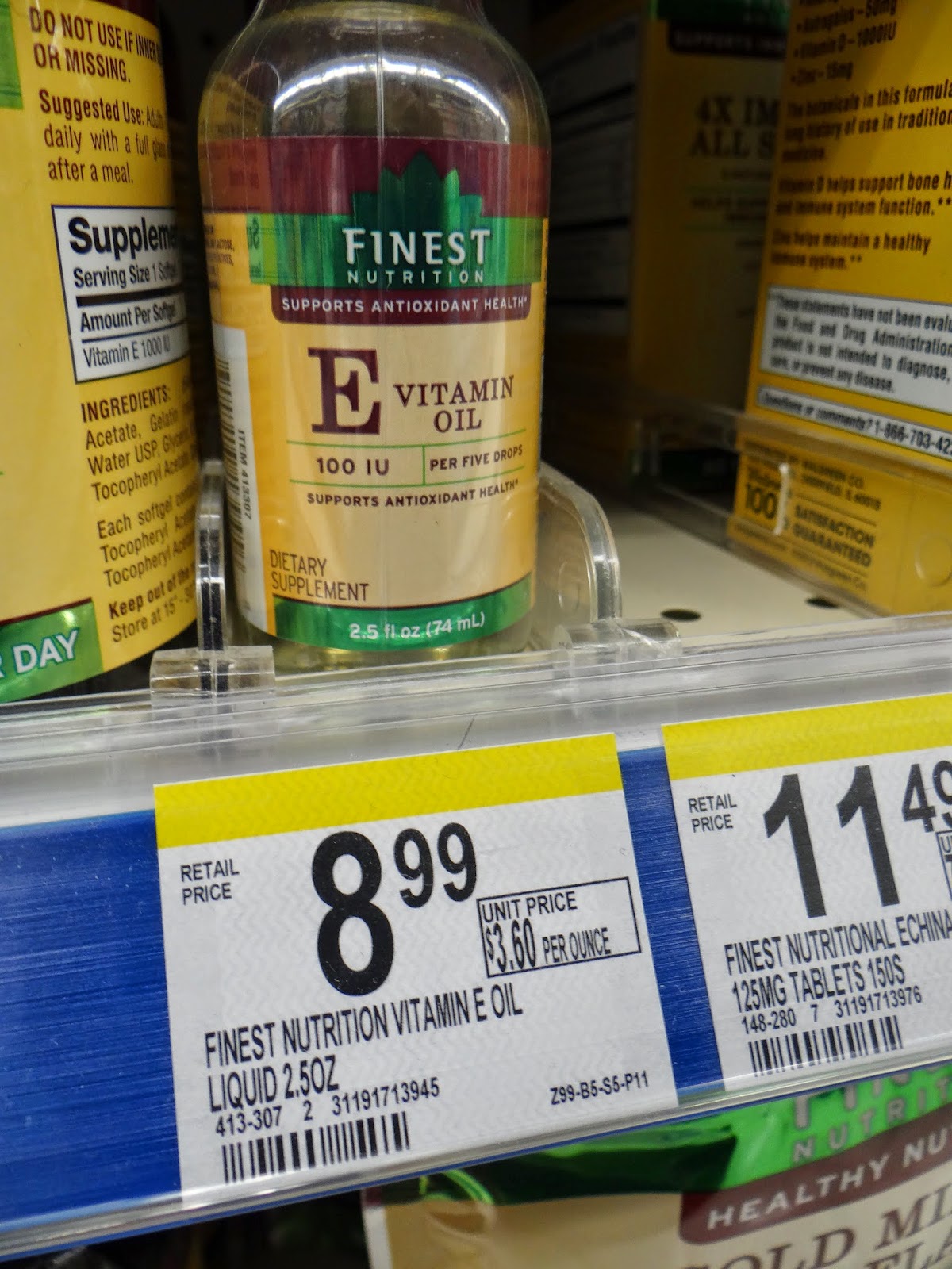 Trader Joe's 365 Day 77 Vitamin E Oil