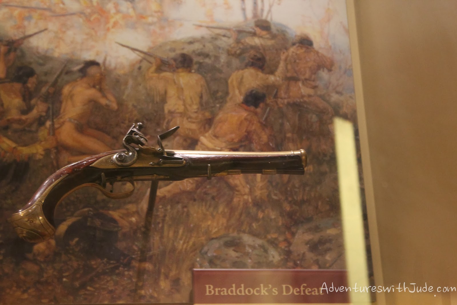 General Braddock's pistol, given to George Washington