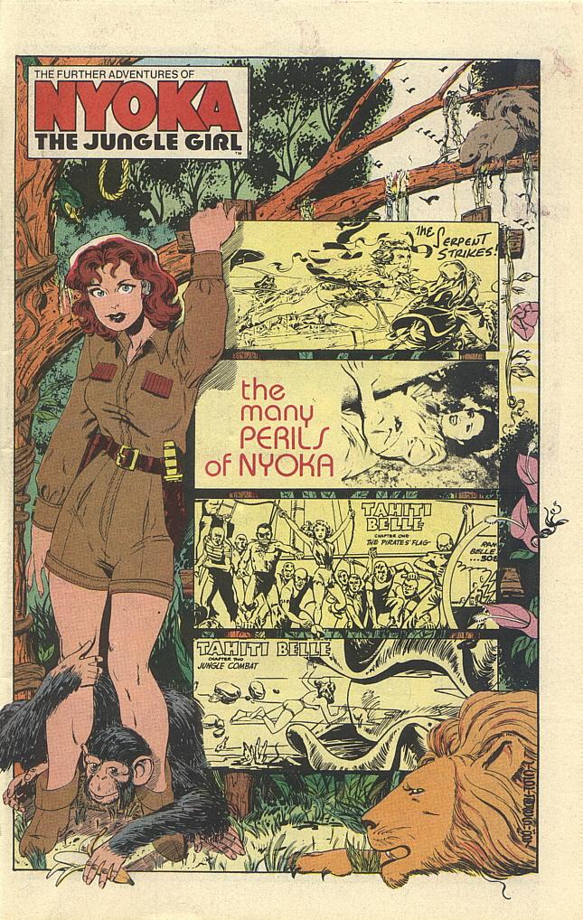 Read online The Further Adventures of Nyoka the Jungle Girl comic -  Issue #1 - 3