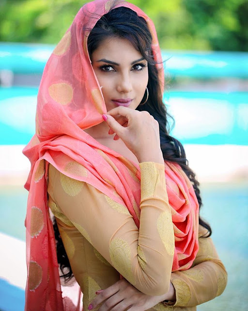 Monica Gill in suit