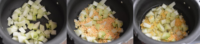 Step 1 - Chow Chow Kootu Recipe | Chayote squash kootu Step 1 - Chow Chow Kootu Recipe | Chayote squash kootu