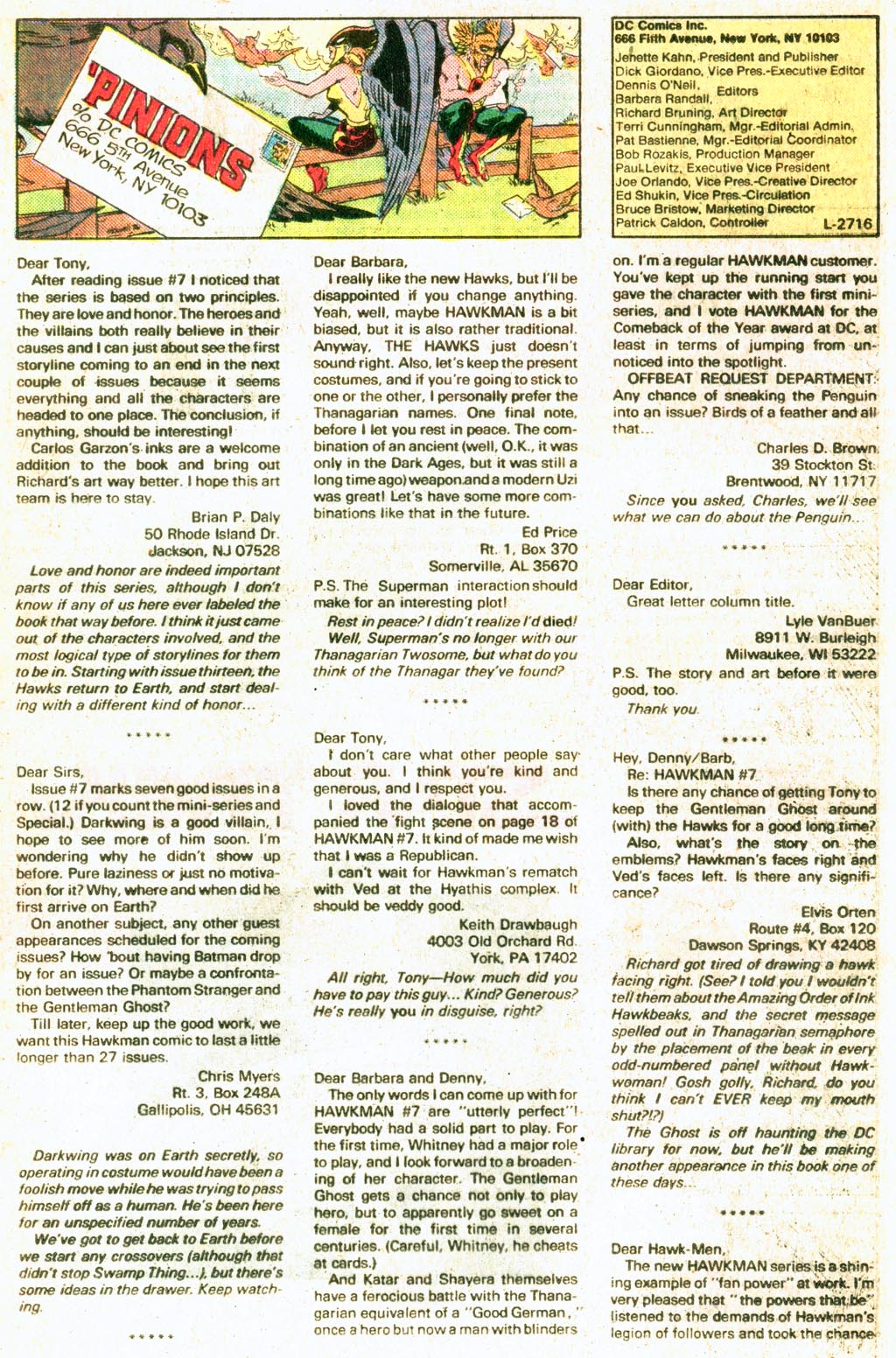 Hawkman (1986) Issue #11 #11 - English 24