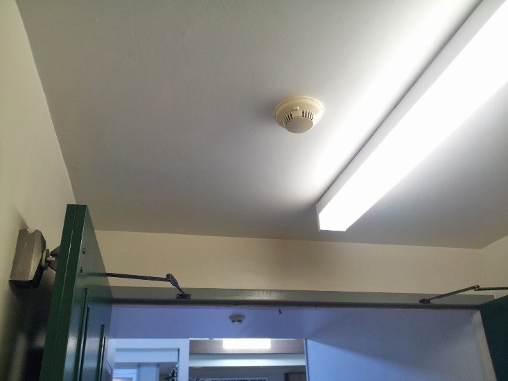 Arindam Bhadra Fire Safety Smoke Detector Placing for Door