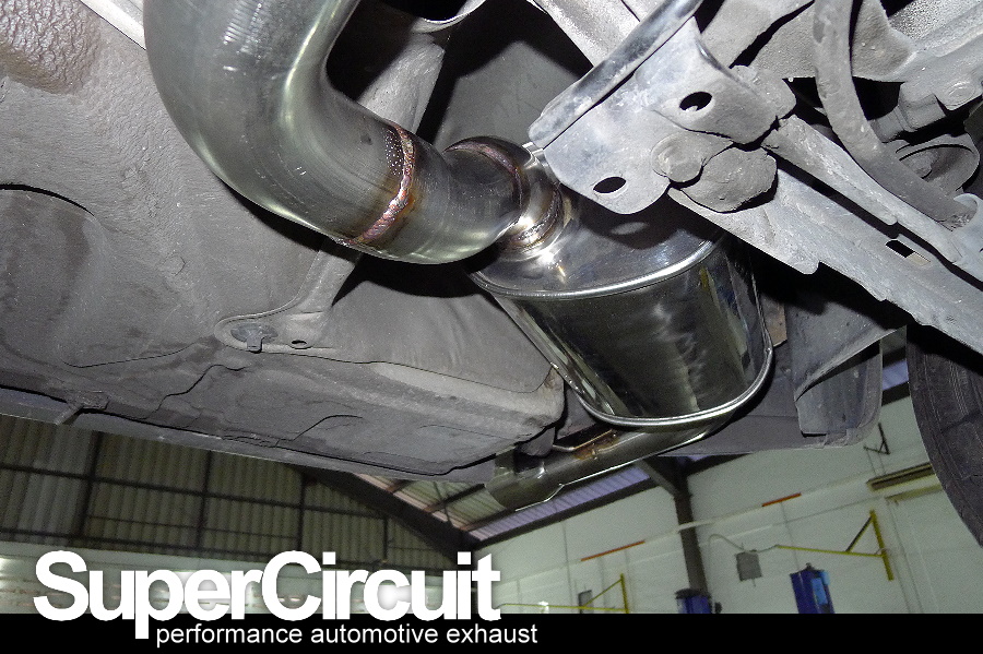 SUPERCIRCUIT Exhaust Pro Shop Volvo S60 T5 Exhaust Customization