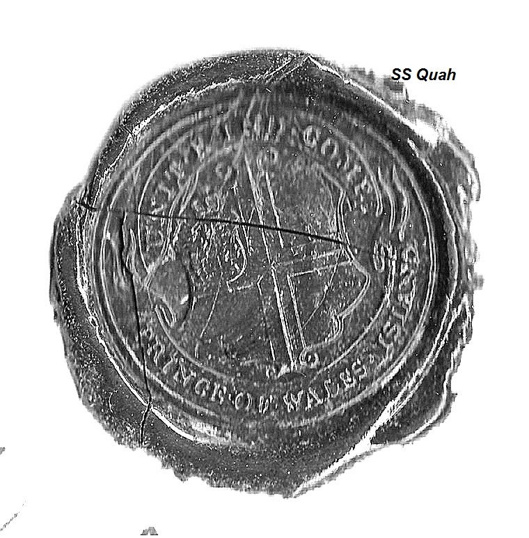 SS Quah's Anything Goes Seal of the East India Company