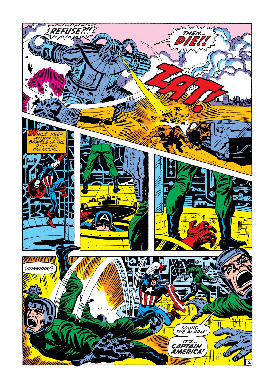 Read online Captain America (1968) comic -  Issue #148 - 16
