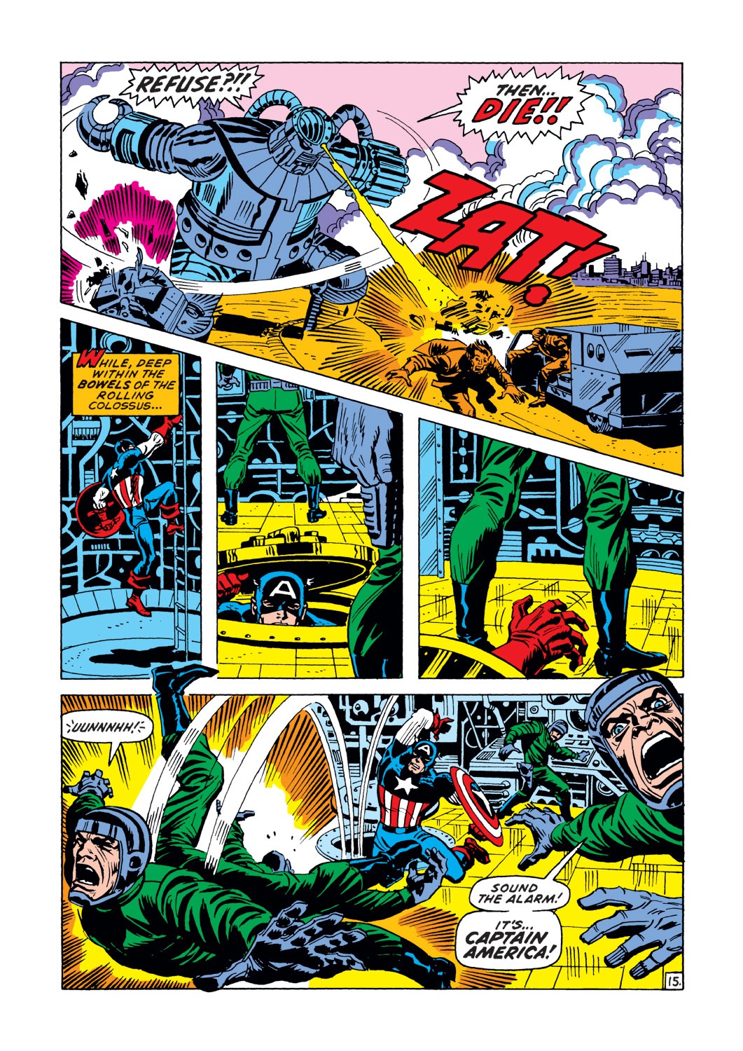 Read online Captain America (1968) comic - Issue #148 - 16