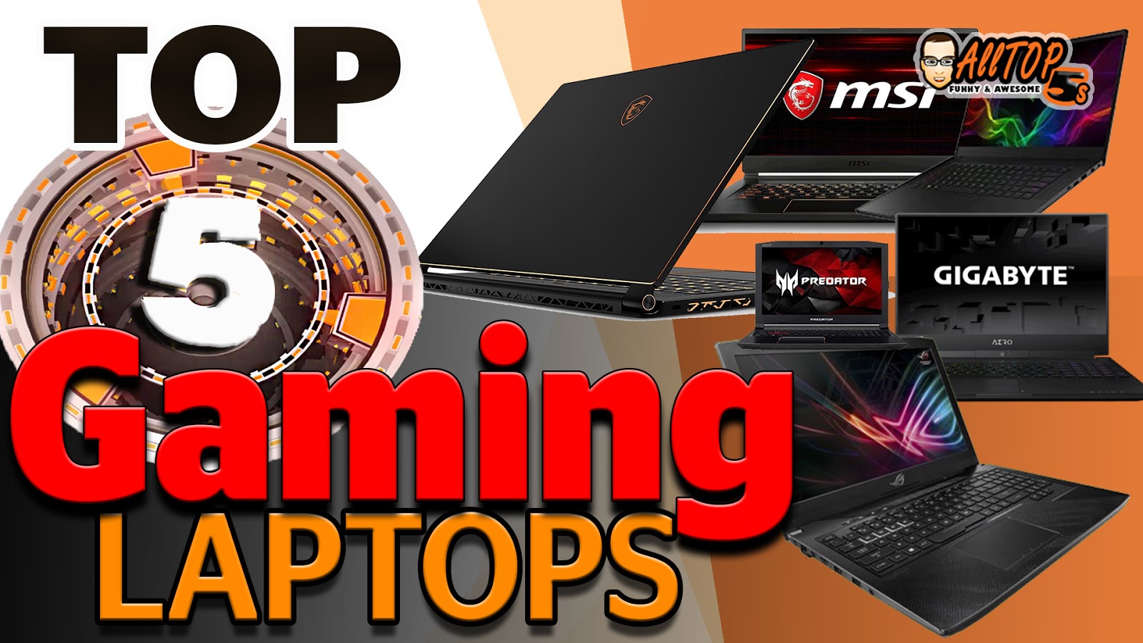 Top 5 Gaming Laptops by AllTop5s Magazine Funny & Awesome