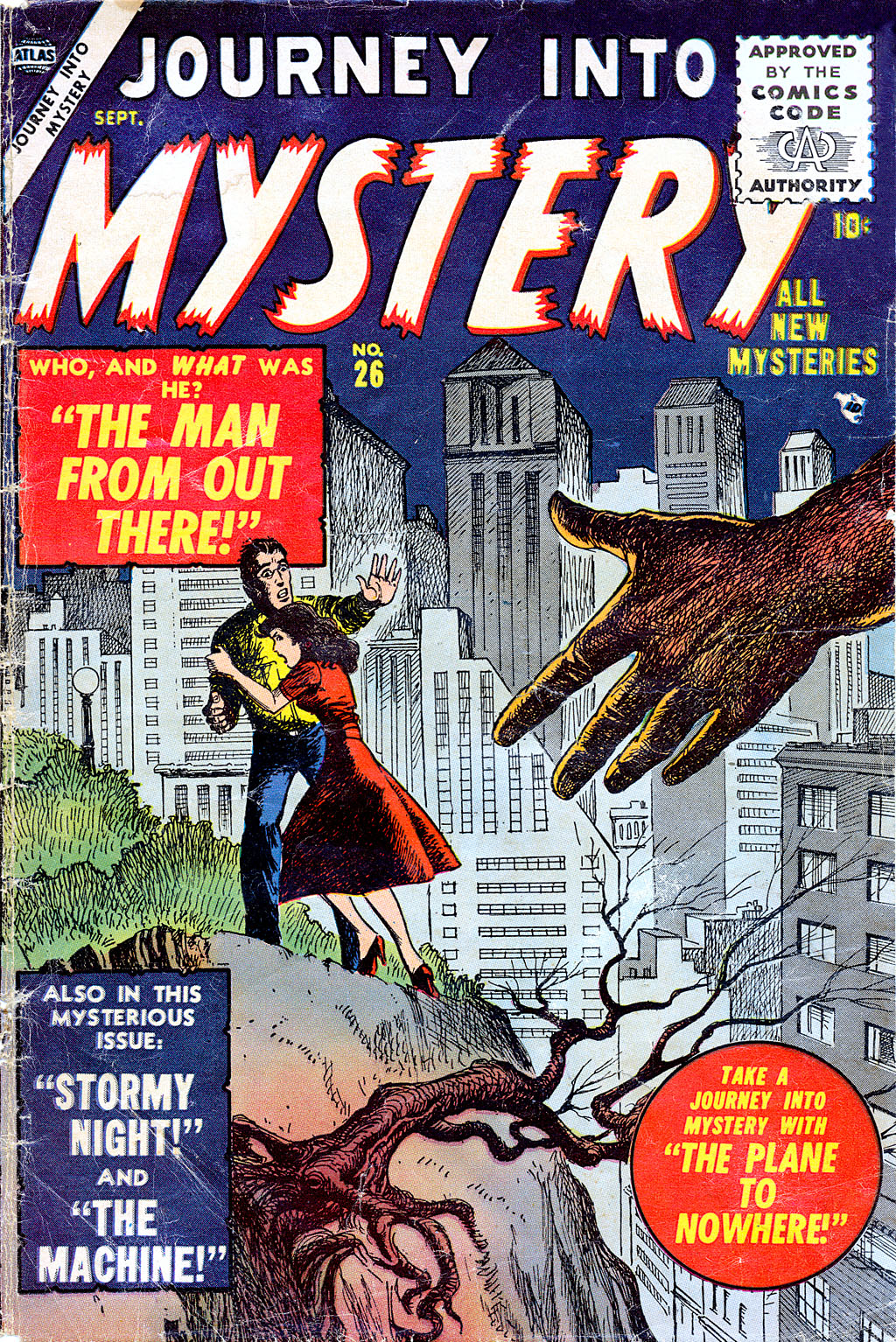 Read online Journey Into Mystery (1952) comic -  Issue #26 - 1