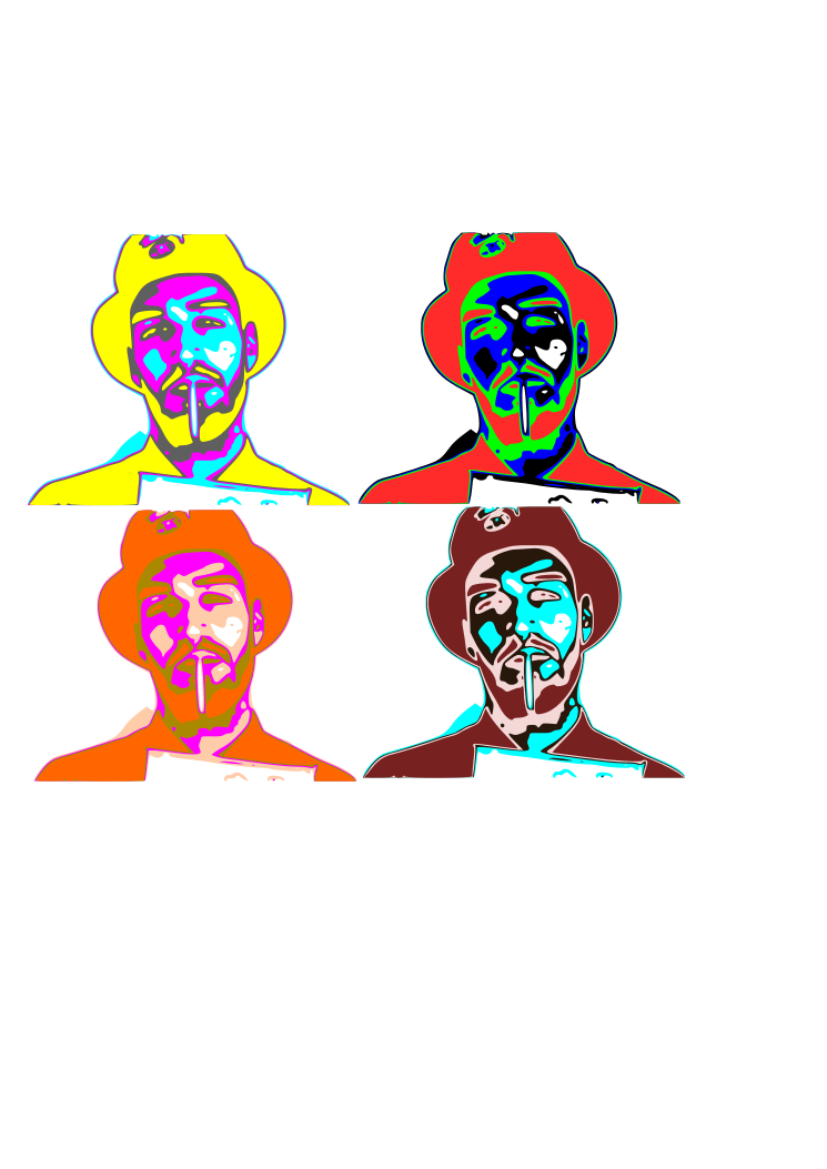 TIC RAÚL MARIÑO PracTICa 15 Pop art con gimp e inkscape.