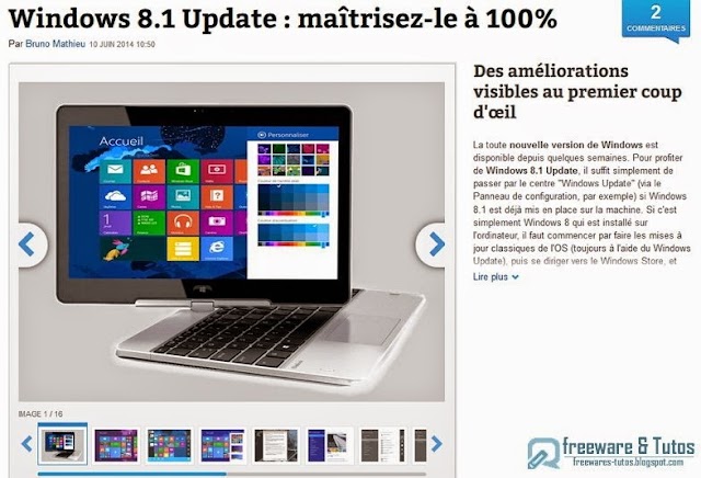 Le site du jour : comment maîtriser Windows 8.1 Update à 100%