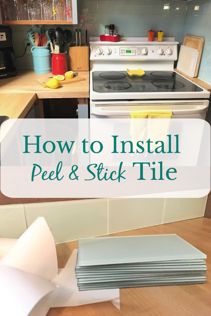 Tips on Installing Aspect Peel and Stick Glass Tile in a MCM Kitchen
