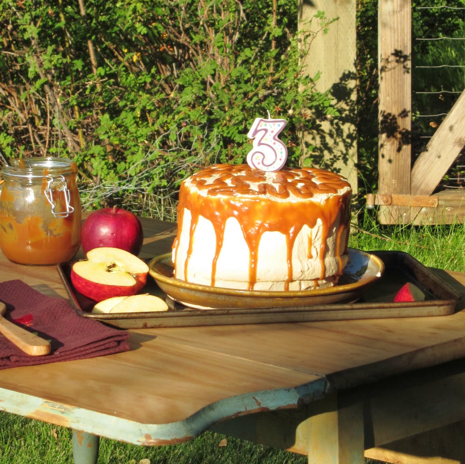 Arctic Garden Studio Caramel Apple Cake