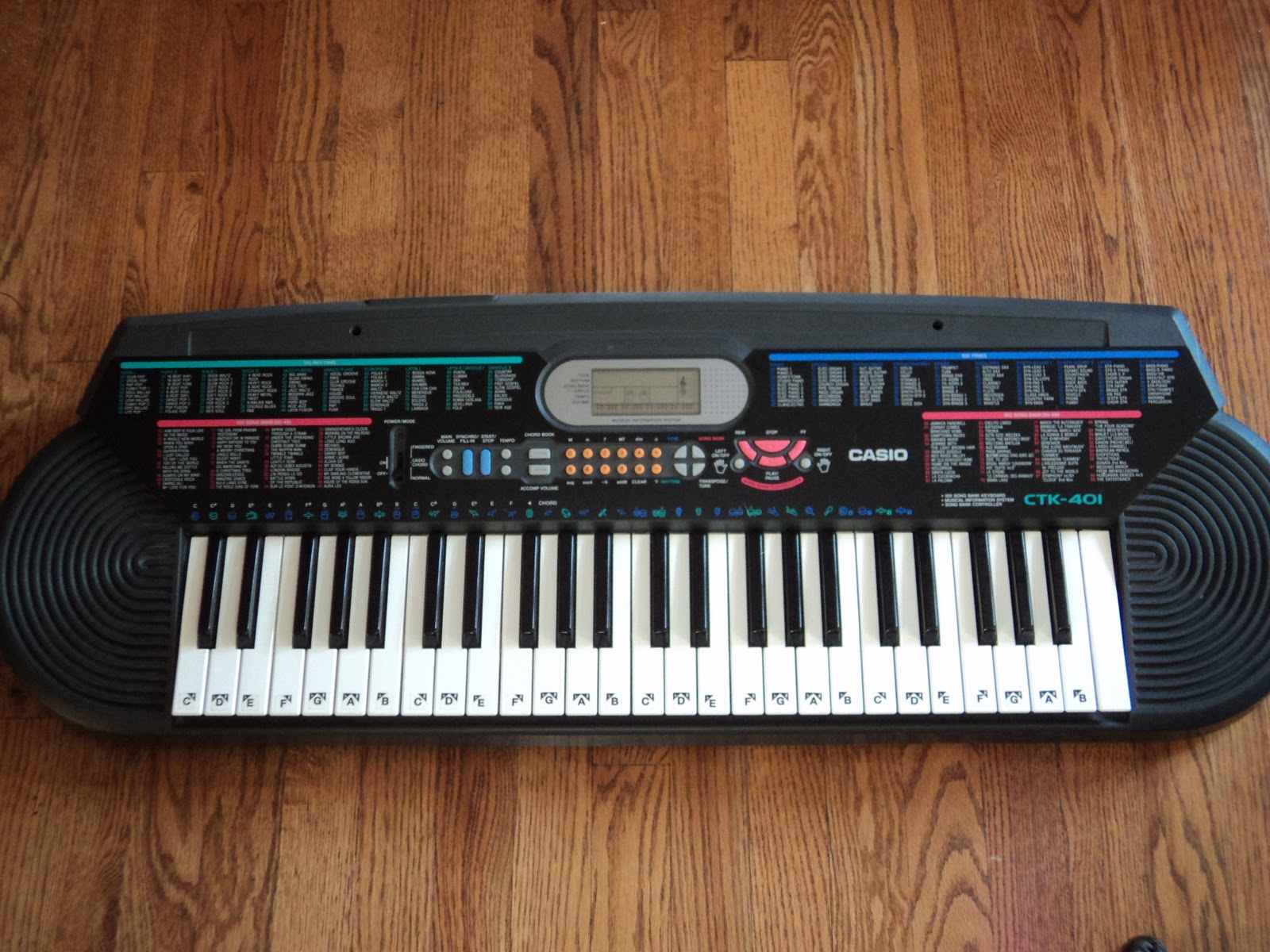TOMMY'S COLORADO GARAGE SALE: piano CASIO CTK-401 for sale