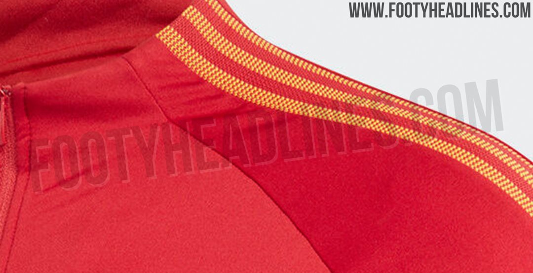 adidas red green yellow stripe tracksuit