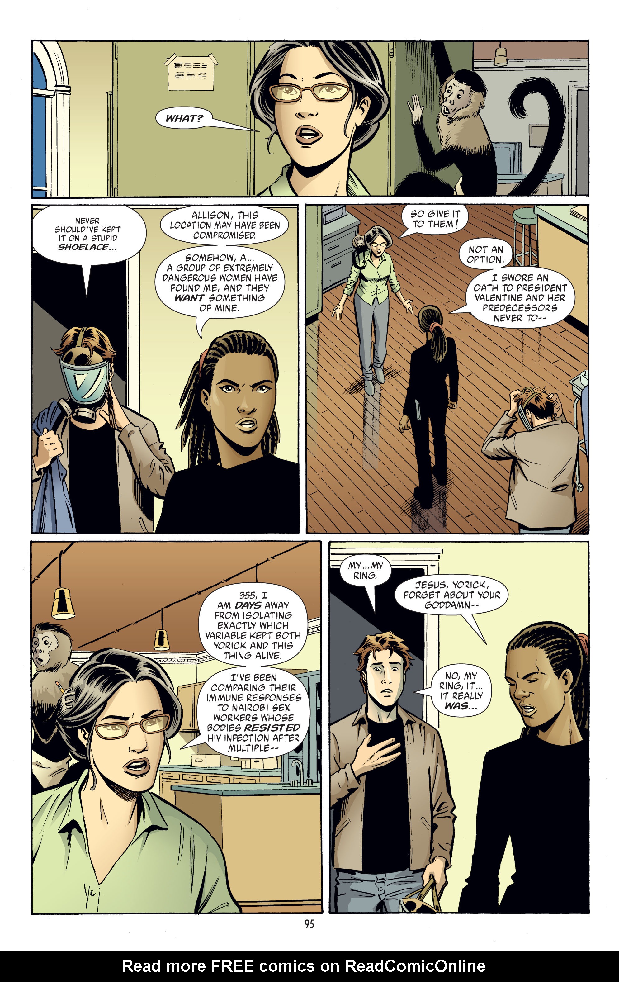 Read online Y: The Last Man (2002) comic -  Issue # _TPB 5 - 95