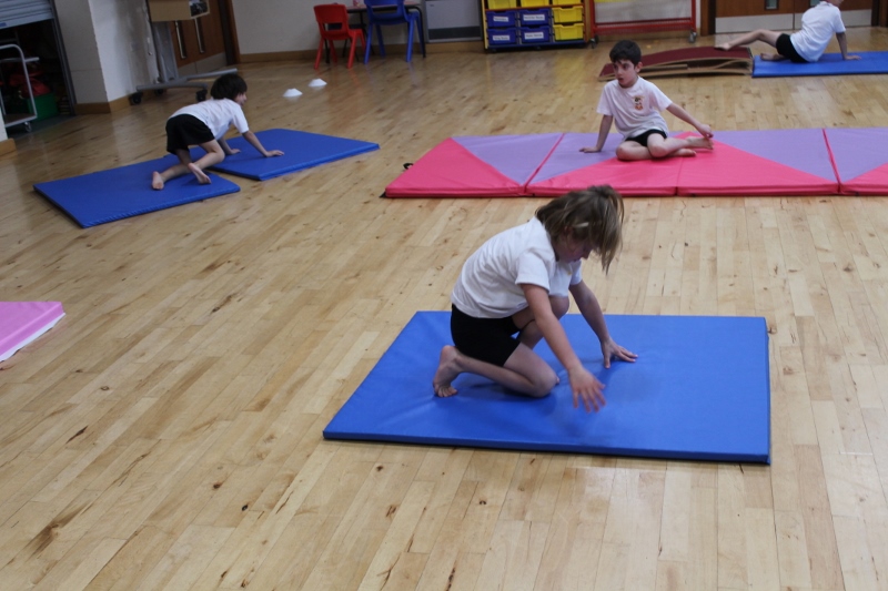 PE at Marston KS 1 Gym Club