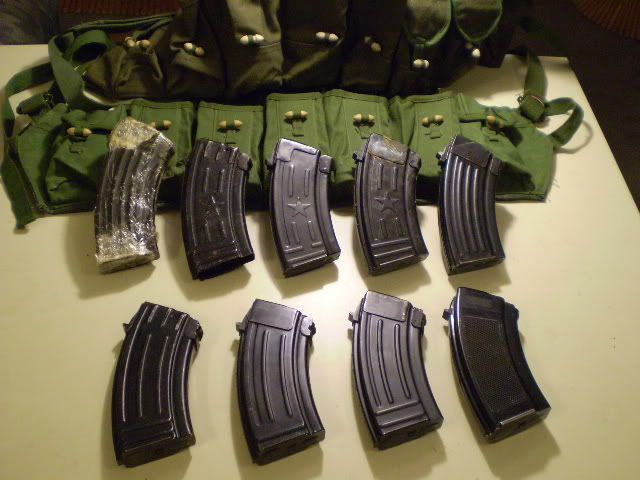 8 different 20 Round Mags