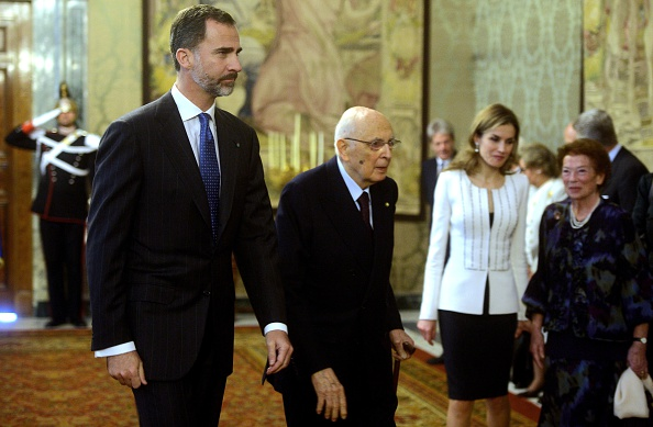 King Felipe and Queen Letizia visits the Italy