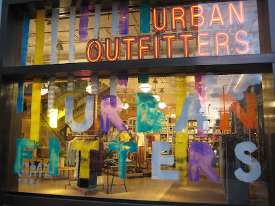 RetailStoreWindows.com: Urban Outfitters, London