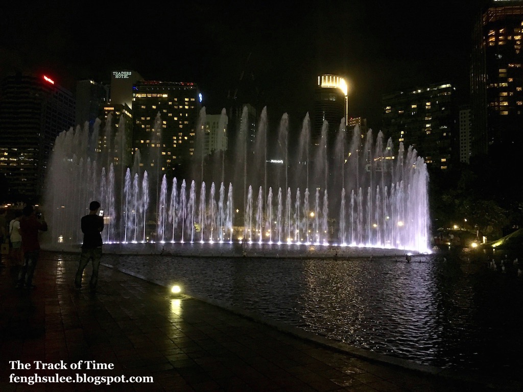 KLCC Lake Symphony Water Fountain Show The Track of Time